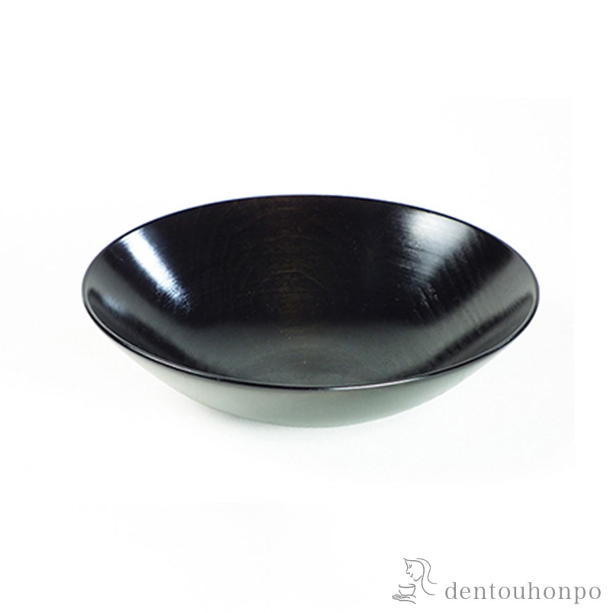 木製背高うす鉢 神代色 197mm≪在庫確認後、7営業日程で出荷≫ ( 和食 食器 おつまみ 朝食 煮物 山中漆器 )