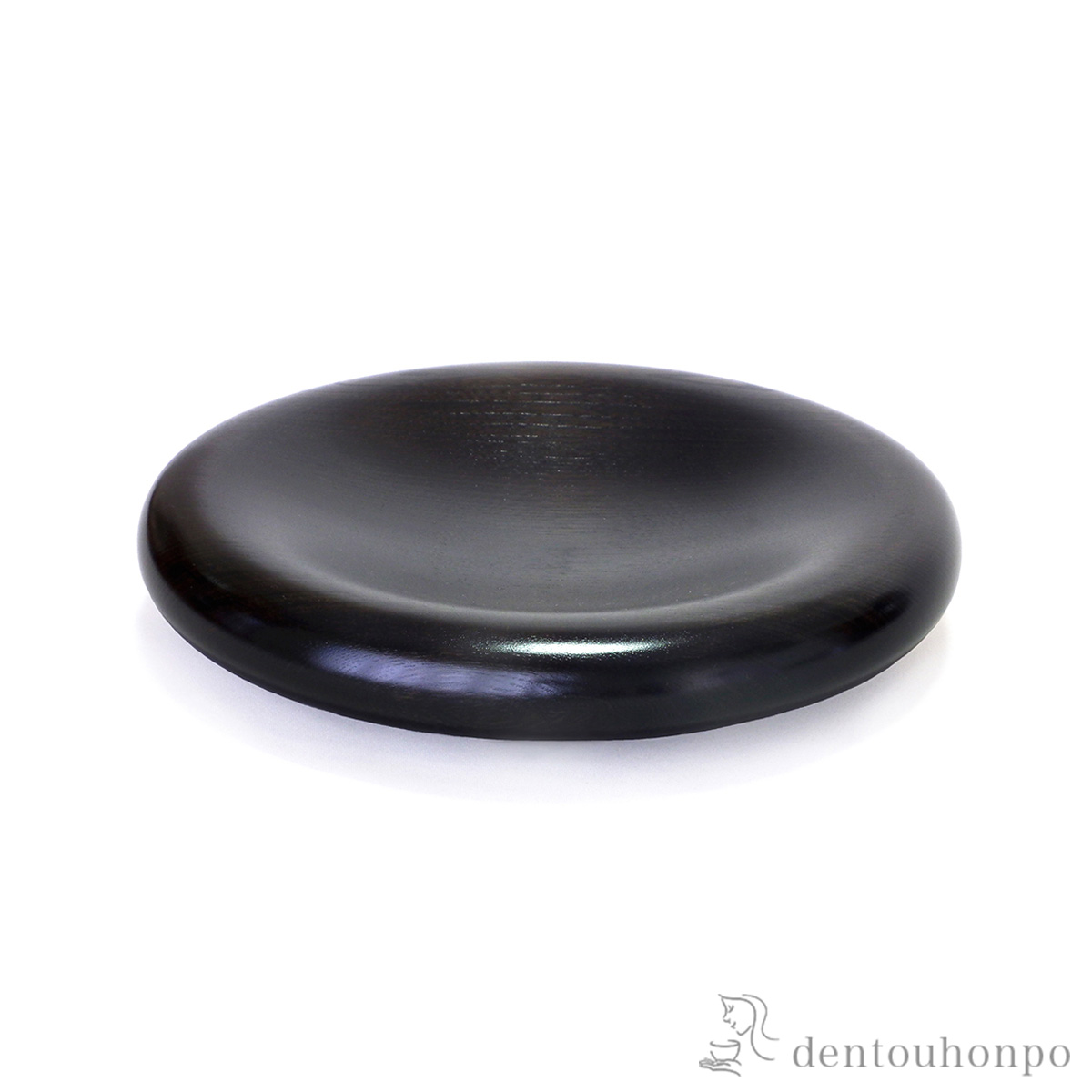 【送料無料】木製カーブディッシュ 神代色 240mm≪在庫確認後、7営業日程で出荷≫ ( プレート おつまみ 料理 和食 洋食 山中漆器 )