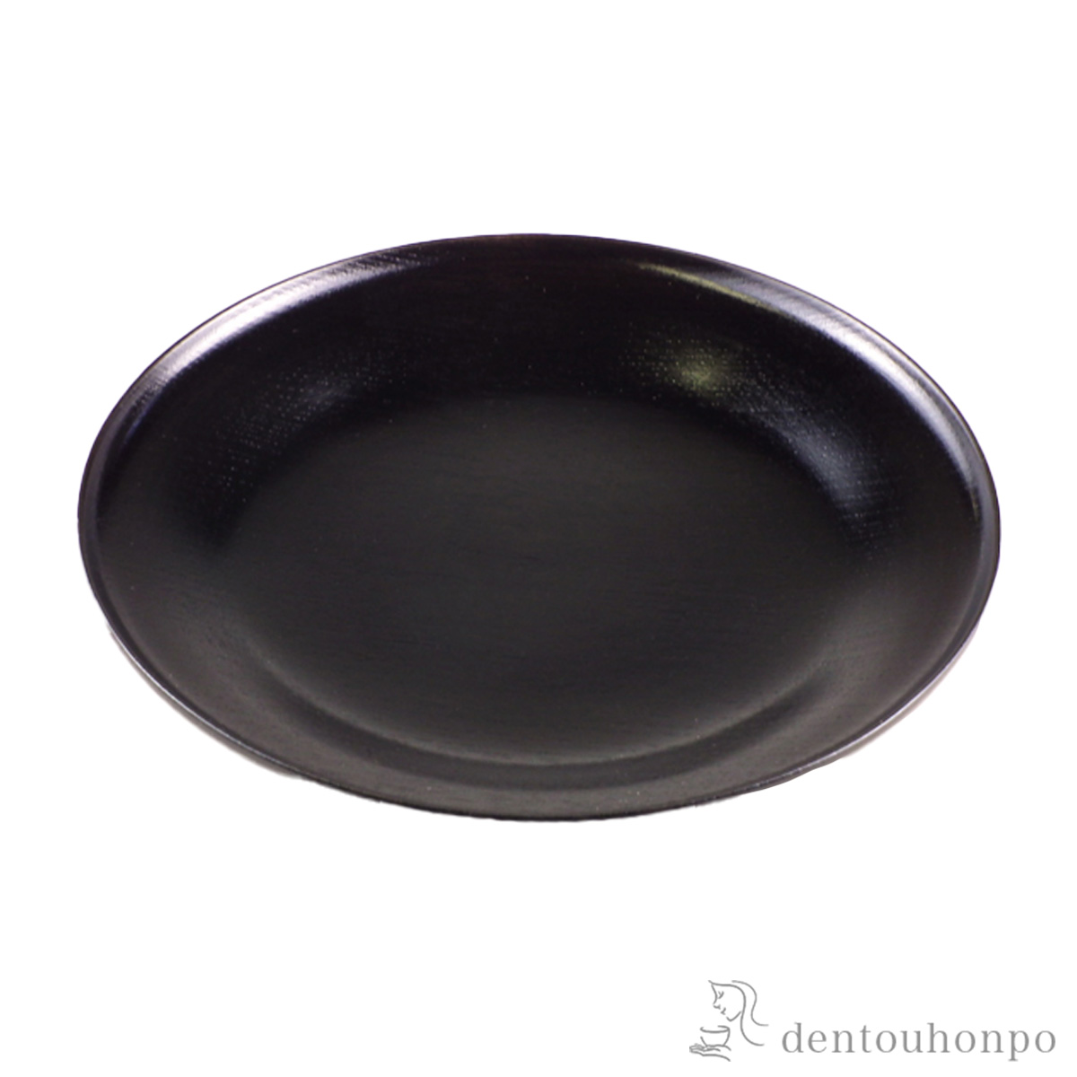 【送料無料】木製中皿 神代色 180mm≪在庫確認後、7営業日程で出荷≫ ( プレート おつまみ 料理 和食 洋食 山中漆器 )