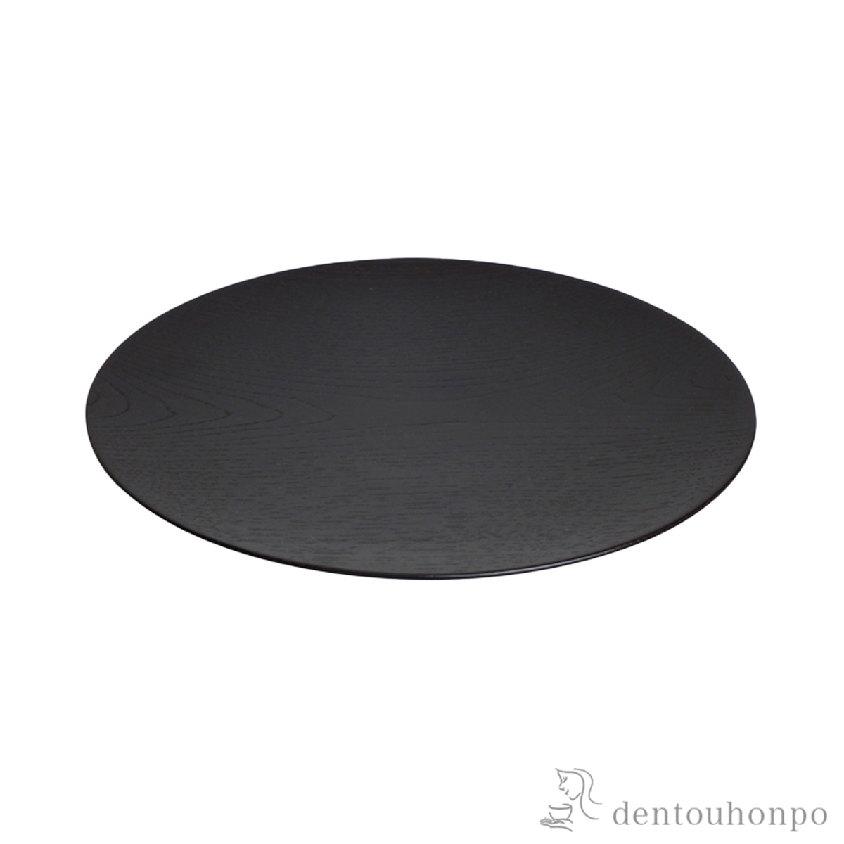 【送料無料】木製浅盛皿 神代色 150mm≪在庫確認後、7営業日程で出荷≫ ( プレート 醤油皿 豆皿 和食 洋食 山中漆器 )