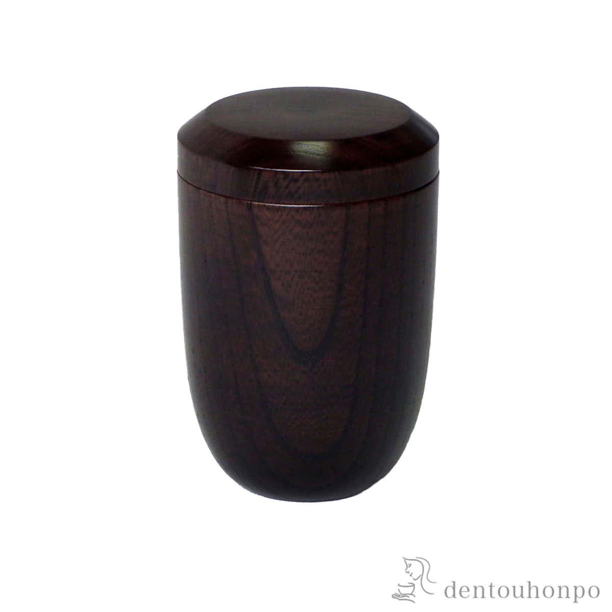 【送料無料】木製箸洗い椀 ナツメ形 神代色≪在庫確認後、10~14営業日程で出荷≫ ( 雑煮椀 お椀 お吸い物 味噌汁 おすすめ 山中漆器 )