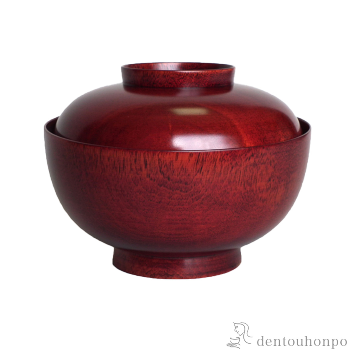 【送料無料】木製煮物椀 茜色≪在庫確認後、7営業日程で出荷≫ ( 椀 碗 ボール bowl おすすめ 山中漆器 )