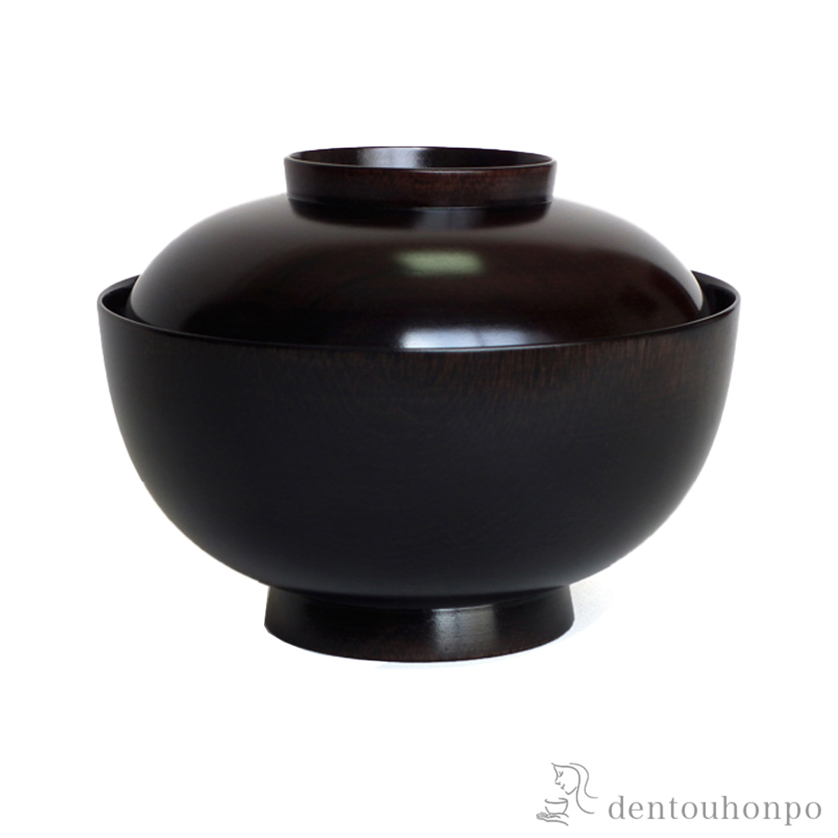 【送料無料】木製煮物椀 神代色≪在庫確認後、7営業日程で出荷≫ ( 椀 碗 ボール bowl おすすめ 山中漆器 )
