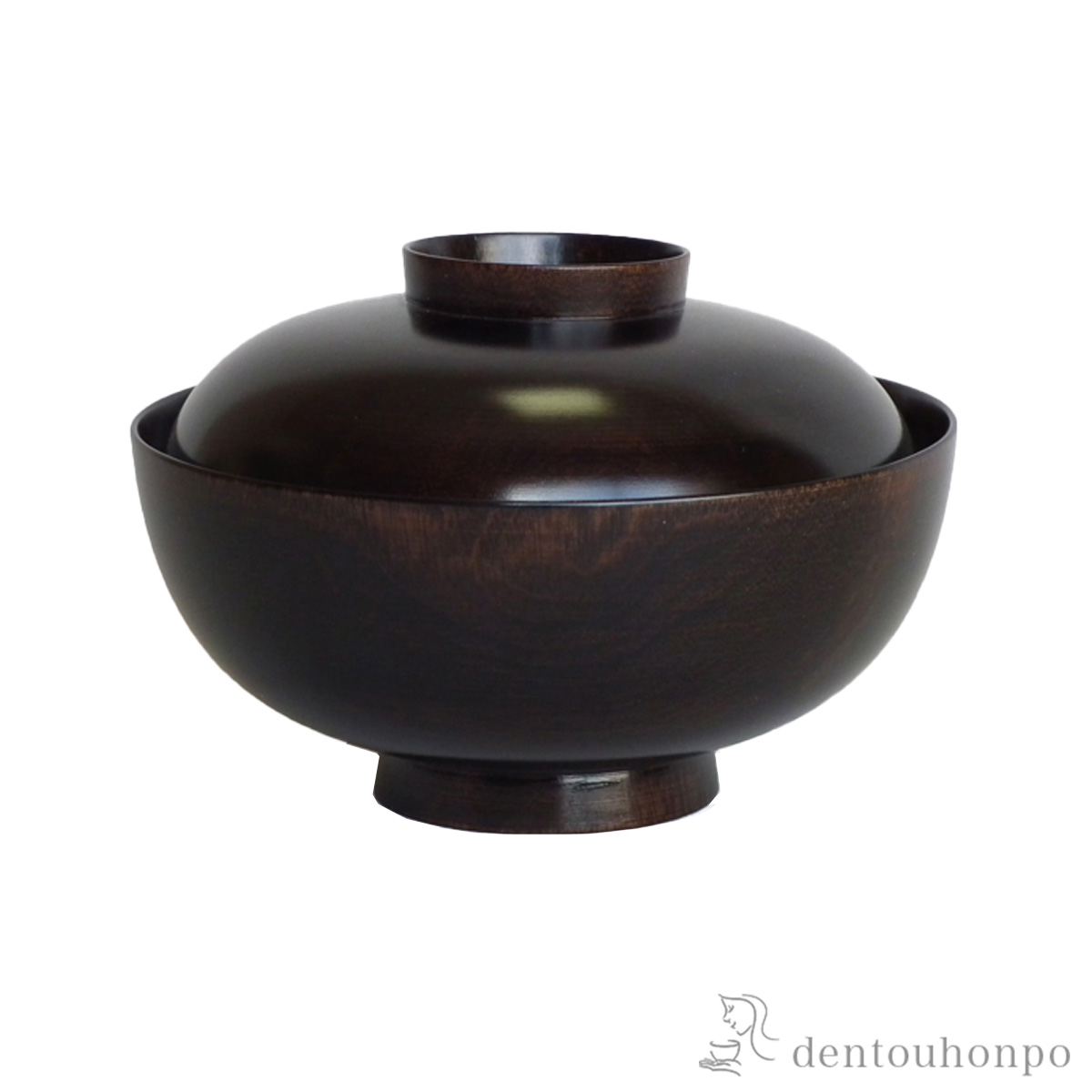 【送料無料】木製吸物椀 神代色≪在庫確認後、7営業日程で出荷≫ ( 雑煮椀 お椀 お吸い物 味噌汁 おすすめ 山中漆器 )