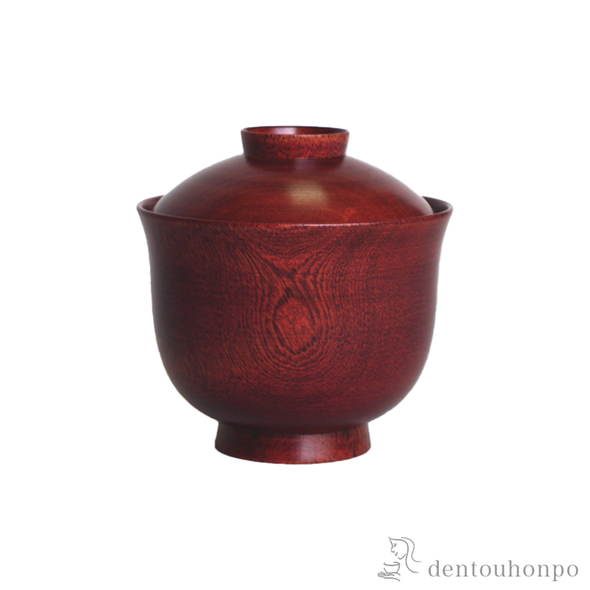 【送料無料】木製吸物椀 茜色≪在庫確認後、7営業日程で出荷≫ ( 雑煮椀 お椀 お吸い物 味噌汁 おすすめ 山中漆器 )