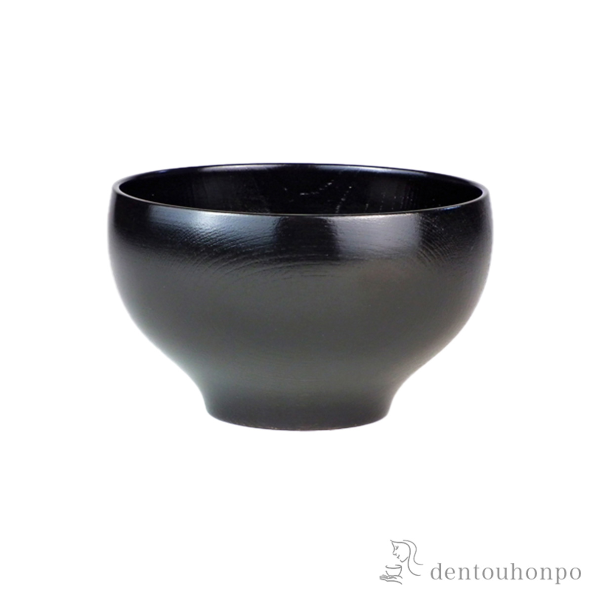 【送料無料】木製汁椀 神代色≪在庫確認後、7営業日程で出荷≫ ( 雑煮椀 お椀 お吸い物 味噌汁 おすすめ 山中漆器 )