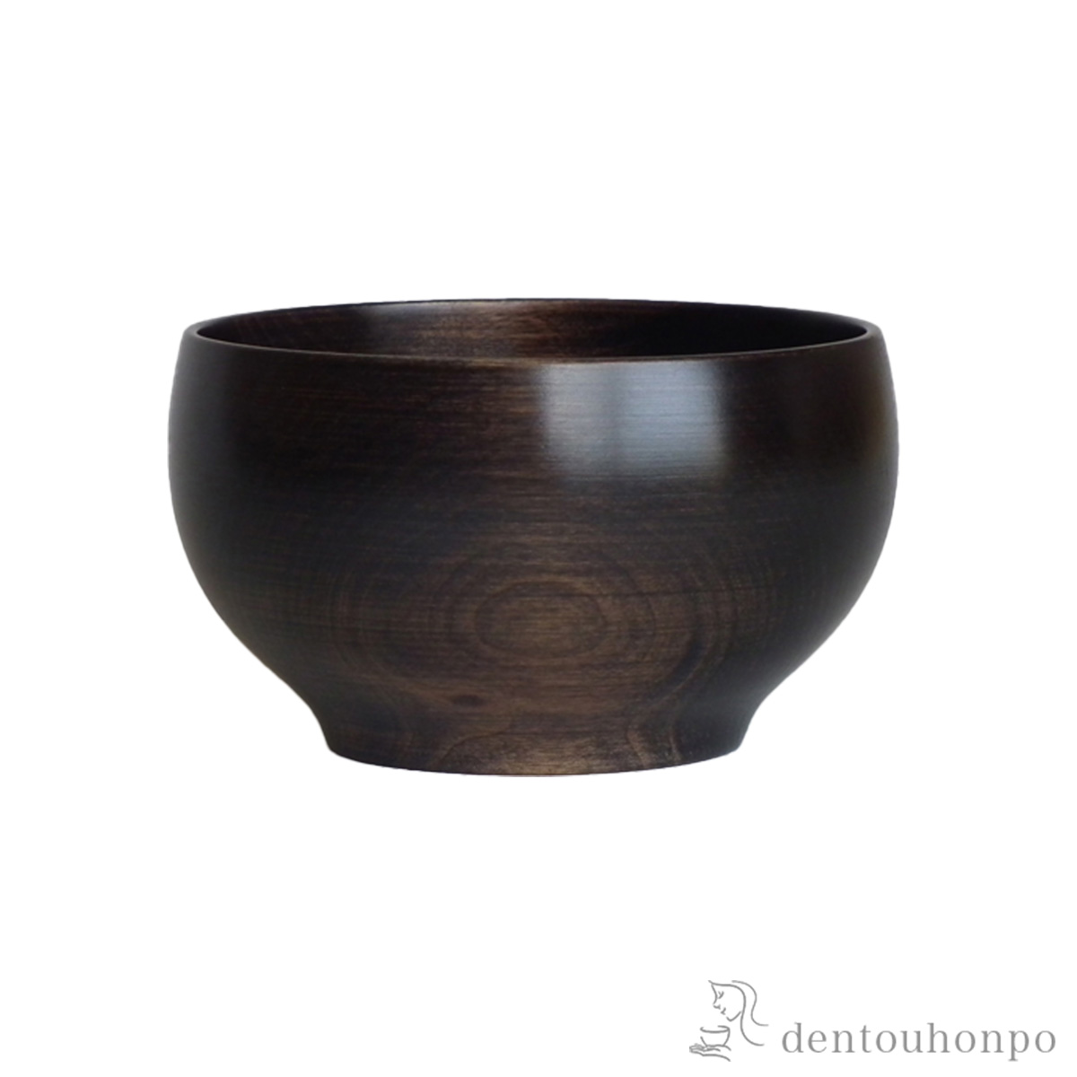 【送料無料】木製小碗 神代色≪在庫確認後、7営業日程で出荷≫ ( 雑煮椀 お椀 お吸い物 味噌汁 おすすめ 山中漆器 )