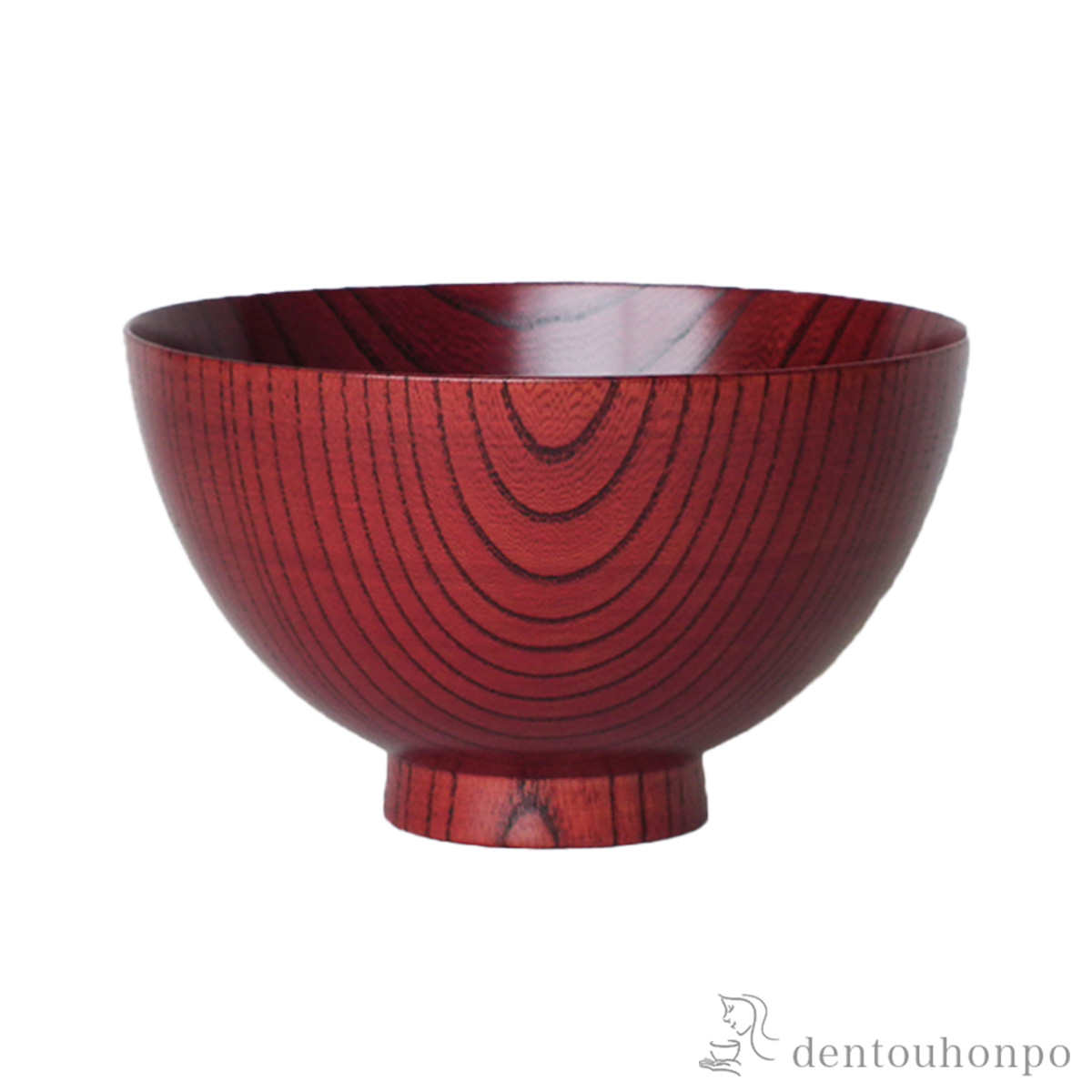 【送料無料】木製大椀 茜色≪在庫確認後、7営業日程で出荷≫ ( 椀 碗 ボール bowl おすすめ 山中漆器 )
