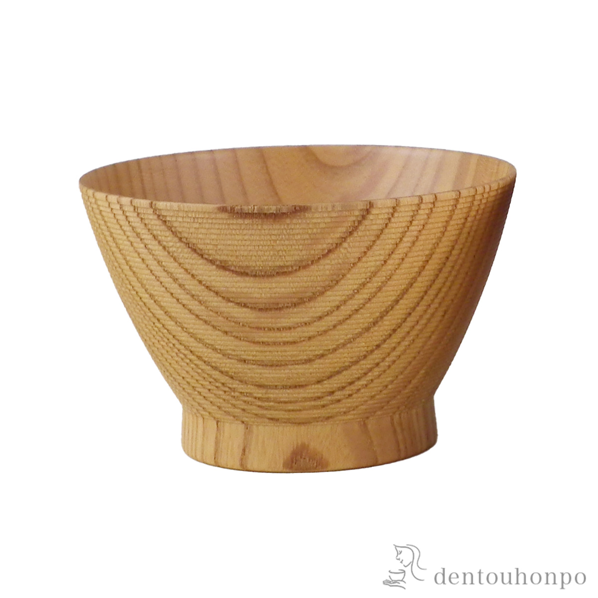 木製汁椀 おうぎ形 白木塗≪在庫確認後、7営業日程で出荷≫ ( 雑煮椀 お椀 お吸い物 味噌汁 おすすめ 山中漆器 )