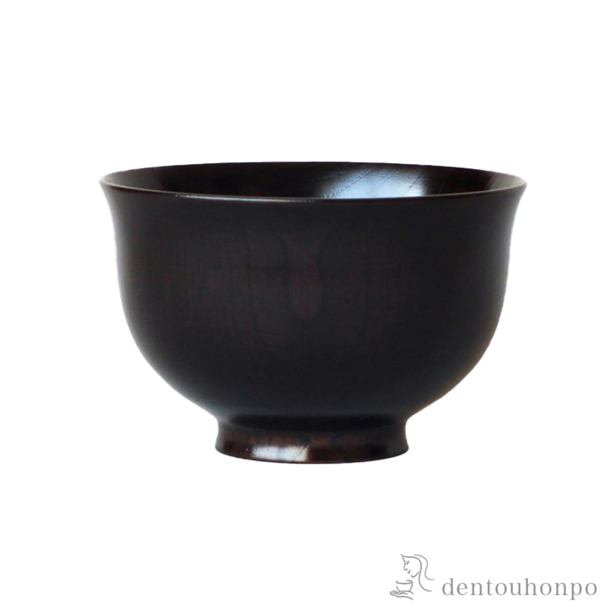 木製汁椀 神代色≪在庫確認後、7営業日程で出荷≫ ( 雑煮椀 お椀 お吸い物 味噌汁 おすすめ 山中漆器 )