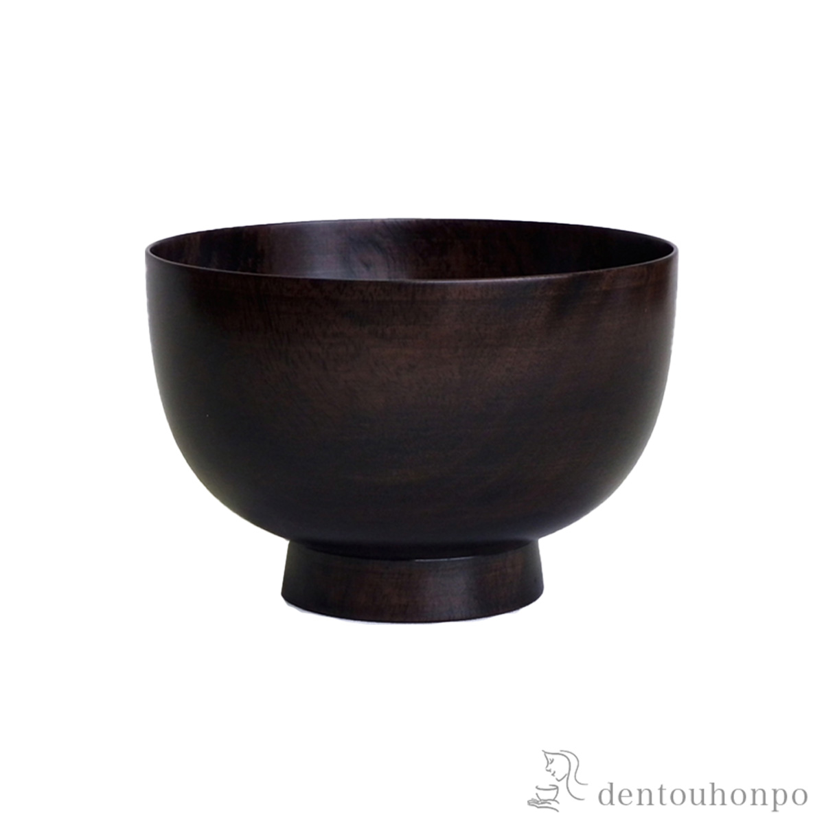 木製汁椀 桜　京椀 神代色 径11.3cm≪在庫確認後、7営業日程で出荷≫ ( 雑煮椀 お椀 お吸い物 味噌汁 おすすめ 山中漆器 )