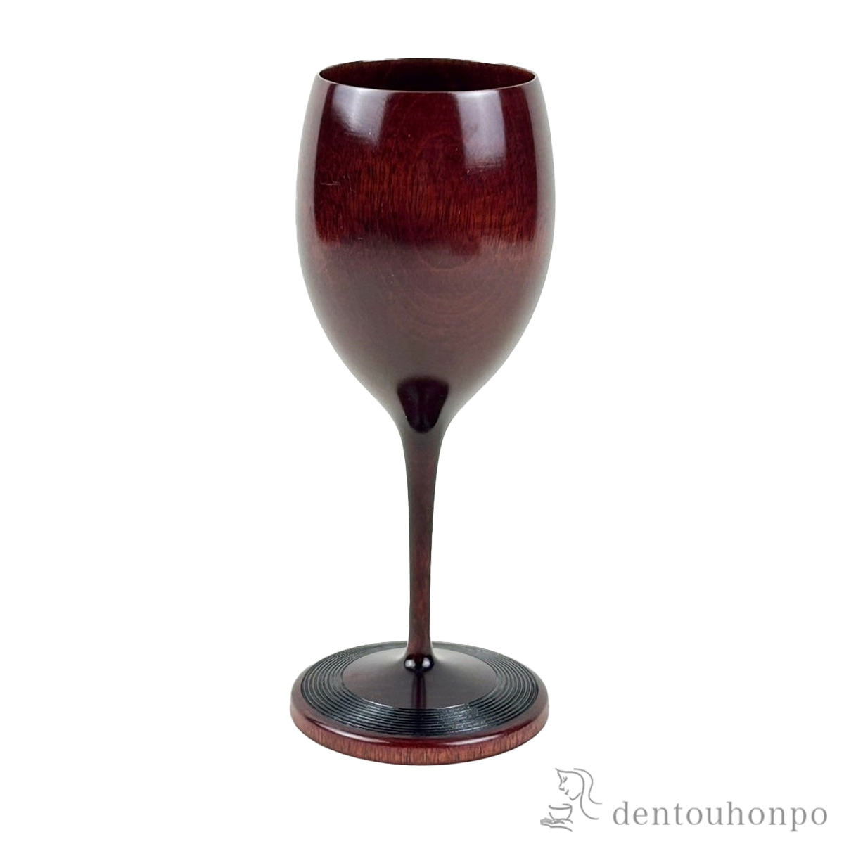 【送料無料】木製ワインカップ 茜色≪在庫確認後、7営業日程で出荷≫ ( ワインカップ 酒器 日本酒 冷酒 人気 山中漆器 )