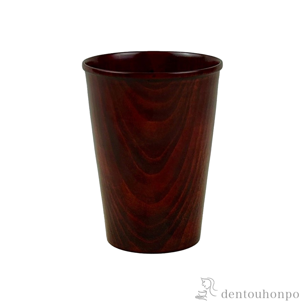 【送料無料】木製カップ 茜色≪在庫確認後、7営業日程で出荷≫ ( 焼酎グラス ビアカップ ビールグラス フリーカップ グラス 山中漆器 )