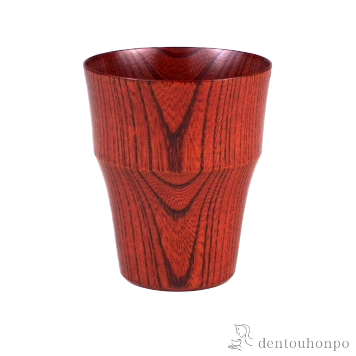 木製カップ 茜≪在庫確認後、7営業日程で出荷≫ ( 焼酎グラス ビアカップ ビールグラス フリーカップ グラス 山中漆器 )