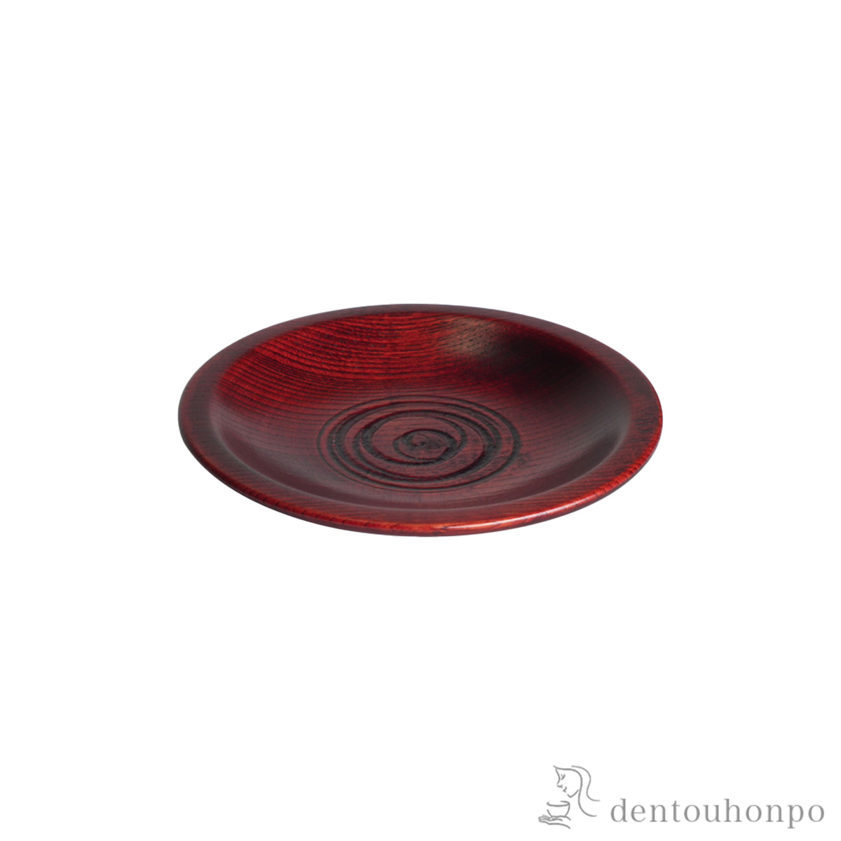 【送料無料】木製茶托 茜 小 5客セット≪在庫確認後、7営業日程で出荷≫ ( 茶たく 湯のみ 湯呑み 日本茶 おすすめ 山中漆器 )