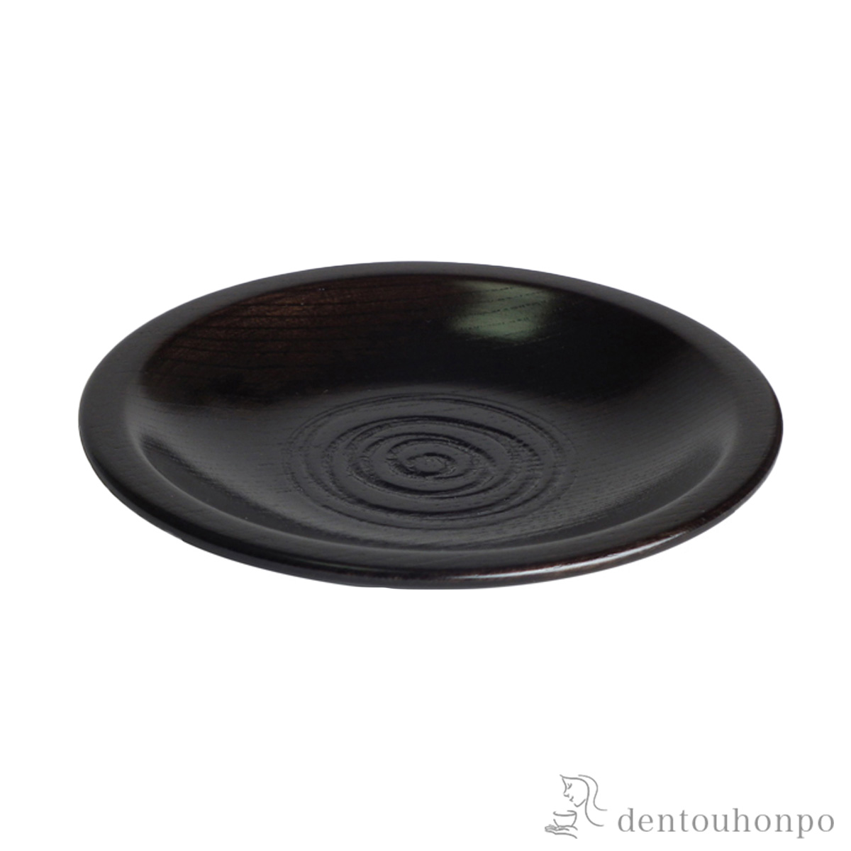 【送料無料】木製茶托 神代 大 5客セット≪在庫確認後、7営業日程で出荷≫ ( 茶たく 湯のみ 湯呑み 日本茶 おすすめ 山中漆器 )