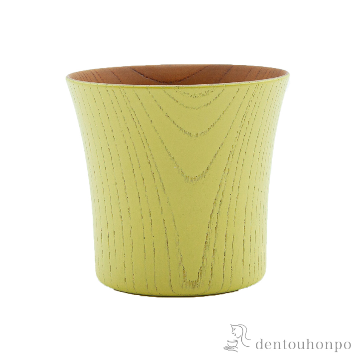 とりどり かっぷ イエロー≪在庫確認後、7営業日程で出荷≫ ( 焼酎グラス ビアカップ ビールグラス フリーカップ グラス 山中漆器 )