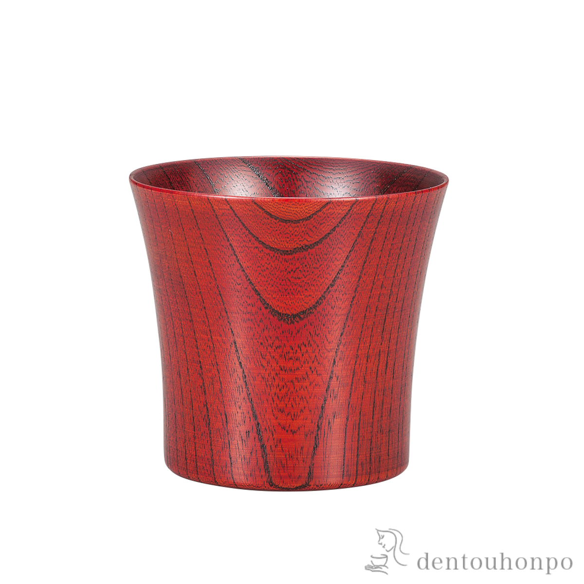 とりどり かっぷ 赤摺≪在庫確認後、7営業日程で出荷≫ ( 焼酎グラス ビアカップ ビールグラス フリーカップ グラス 山中漆器 )