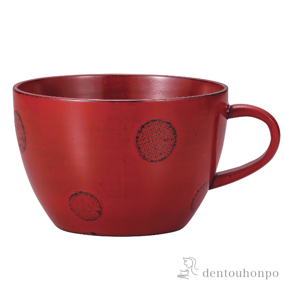 【送料無料】シチューカップ ドット布貼 根来≪在庫確認後、7営業日程で出荷≫ ( 退職祝い 定年 デザートカップ アイスカップ アイスカップ スープボール ランキング 山中漆器 )