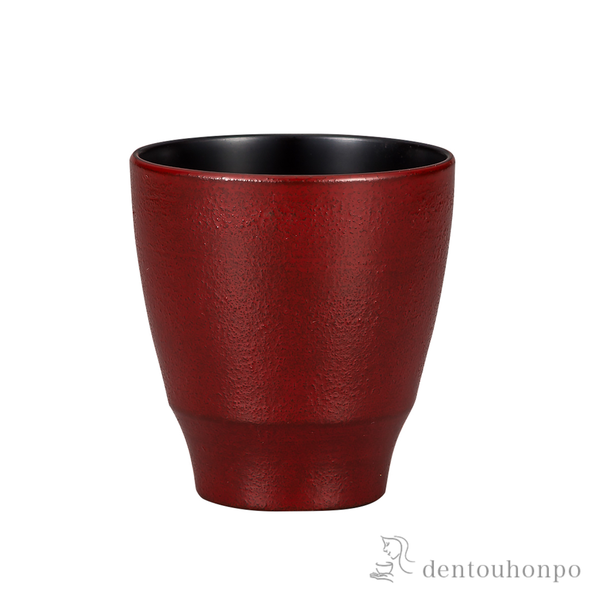 カップ 蒔地 朱内黒≪在庫確認後、7営業日程で出荷≫ ( 焼酎グラス ビアカップ ビールグラス フリーカップ グラス 山中漆器 )