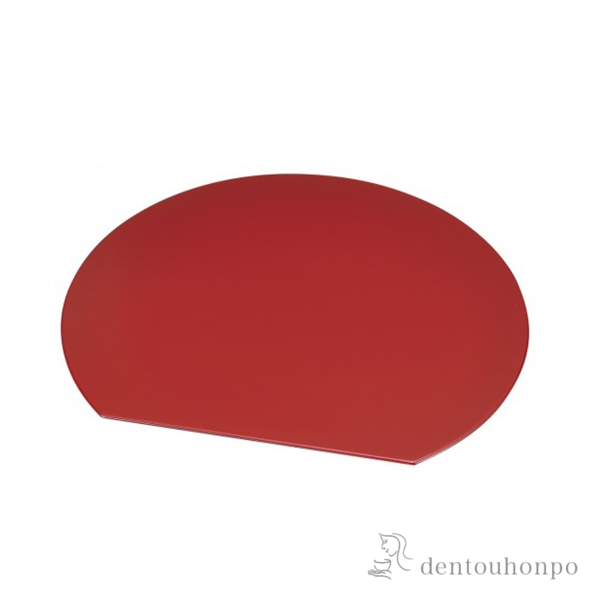 半月プレート 小豆色≪13時までのご注文即日発送(休業日を除く)≫ ( あすつく 初任給 プレゼント 母の日 ランチョンマット コーディネート 和食 洋食 おすすめ 山中漆器 )