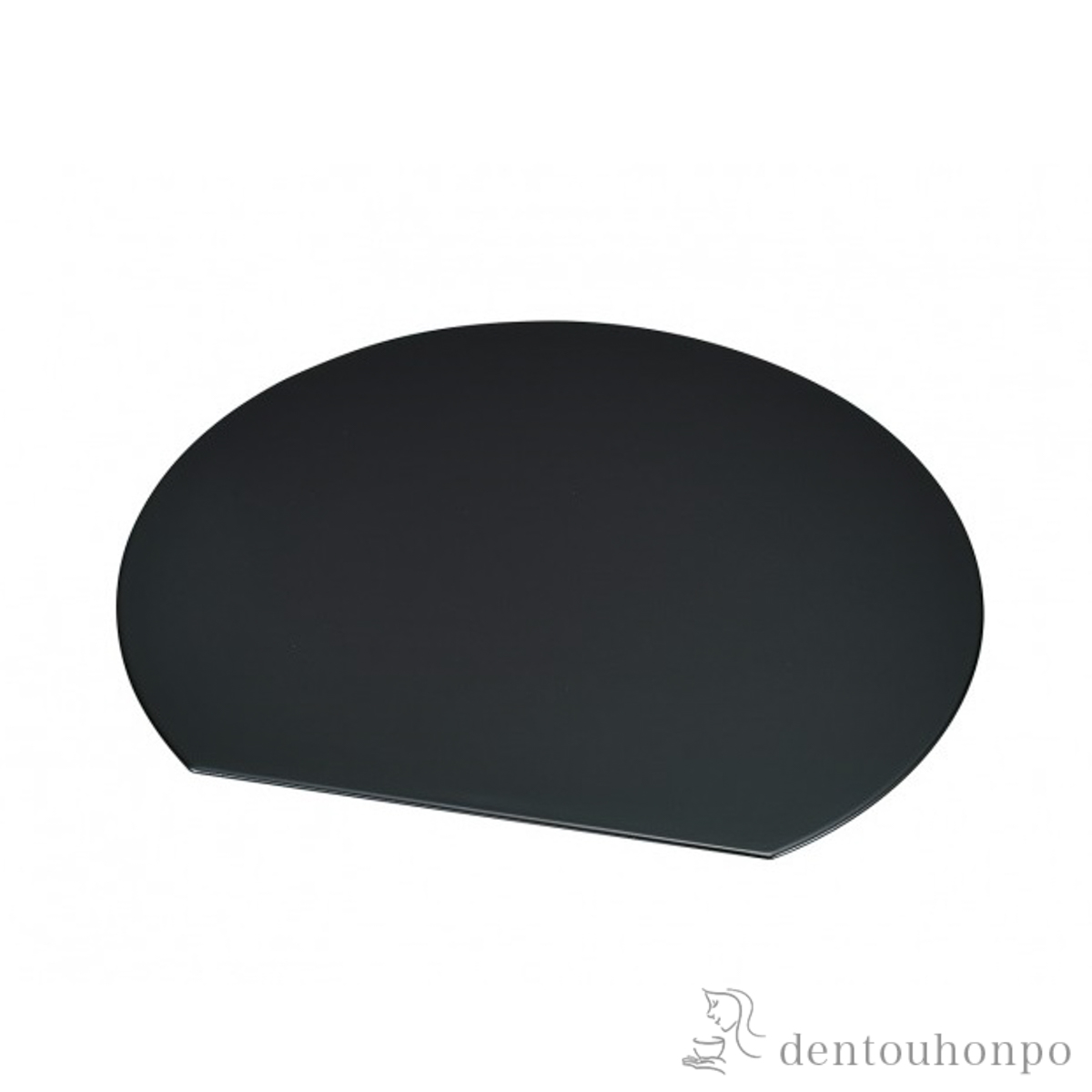 半月プレート 溜≪在庫確認後、1~3営業日で出荷≫ ( 初任給 プレゼント 母の日 ランチョンマット コーディネート 和食 洋食 おすすめ 山中漆器 )