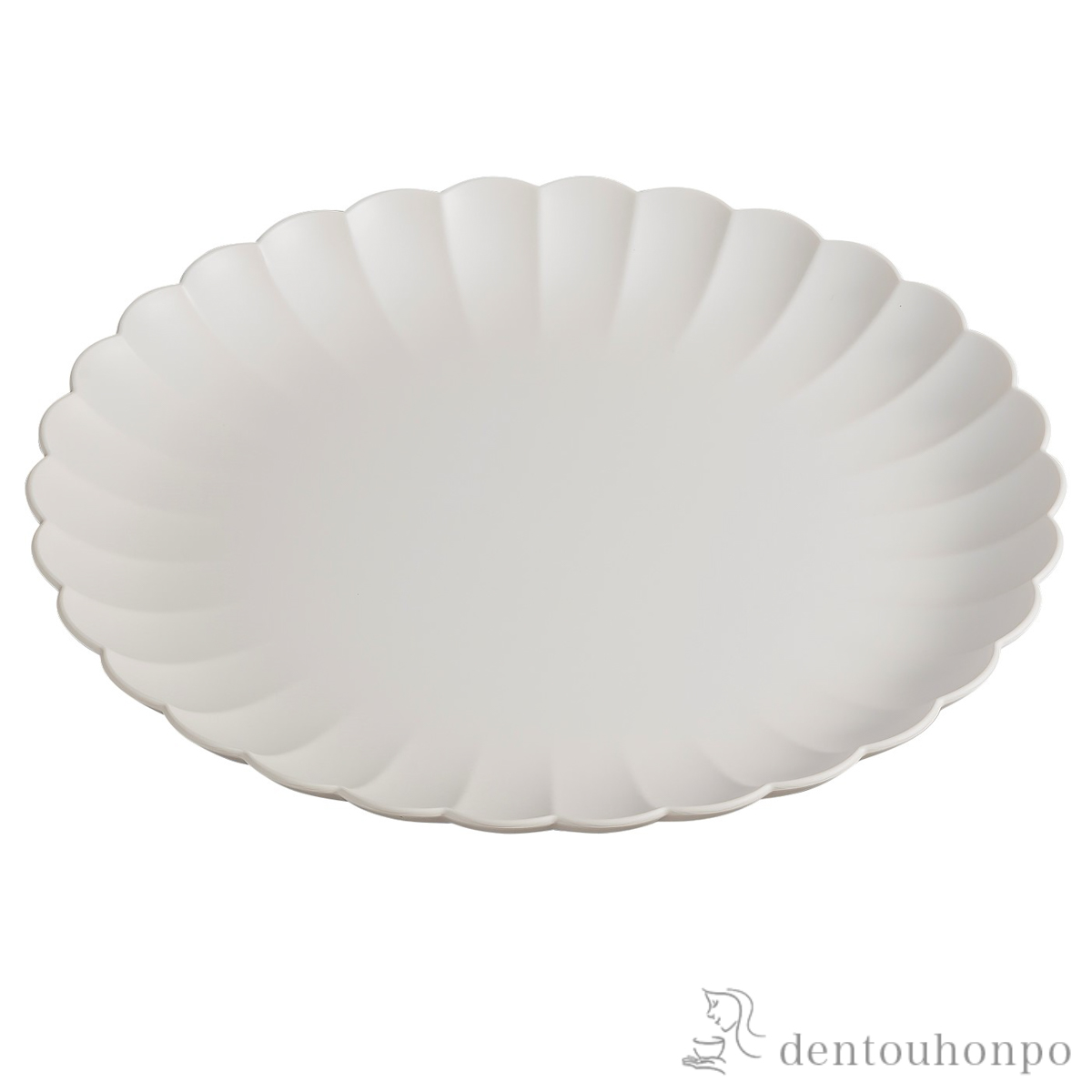 フラワープレート ホワイト 小 2個セット≪在庫確認後、7営業日程で出荷※5／14以降≫ ( 初任給 プレゼント 母の日 プレート おつまみ 料理 和食 洋食 山中漆器 )