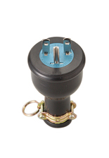 明工社 防水プラグ　2P接地 15A  250V   1箱（5個入）ME2546-N