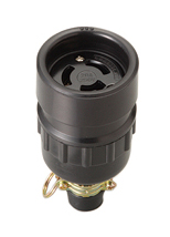 明工社 引掛防水コネクターボデー　3P 20A 250V   1箱（5個入）MH2633