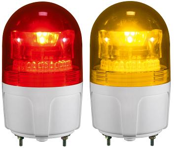 日恵製作所 LED小型回転灯  ニコフラッシュ VL09S-D12N DC12V Ф90 制御入力無し（赤or黄） 送料無料
