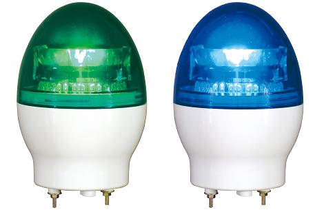 日恵製作所 LED小型回転灯  ニコフラッシュ VL11F-D24N DC24V Ф118 制御入力無し（緑or青） 送料無料
