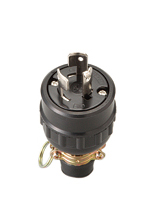 明工社 引掛ゴムプラグ（防水兼用）　3P 20A 250V   1箱（5個入）MH2583