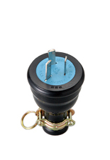 明工社 防水プラグ　3P 15A 250V   1箱（5個入）MP2519-N