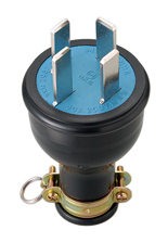 明工社 防水プラグ　3P接地 30A 250V   1箱（5個入）MP2540