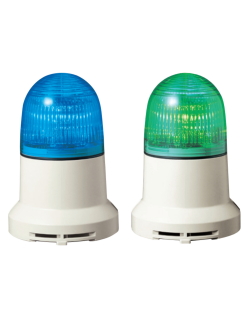 パトライト(PATLITE)　小型LED表示灯 PEW-24AB AC/DC24V Ф82 ブザー(色：緑or青） 送料無料