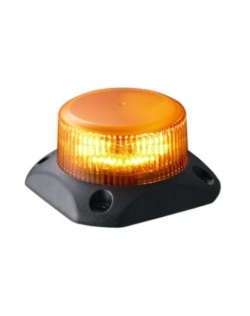 LEDフラッシュ表示灯｜DC12～24V｜強耐振型｜ボルト固定｜Φ68｜GL7-M1N-Y｜黄｜パトライト
