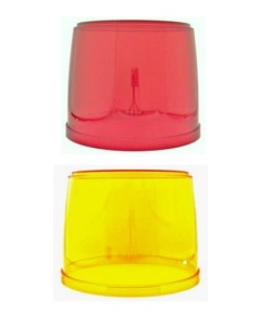 パトライト KG型用グローブ赤A31110059-1F1、黄A31110059-2F1 交換 補修用 メーカー正規品 オプション