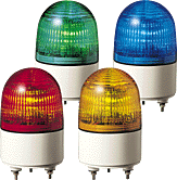 パトライト(PATLITE)　小型LED表示灯 PES-24A AC/DC24V Ф82(色：緑or青） 送料無料