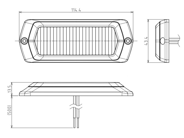 パトライト 補助警告灯 LPT-2M1 DC12/24V兼用