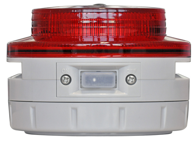 電池式LED回転灯 人感センサ仕様 日恵製作所 ニコUFO myubo VK10M型 