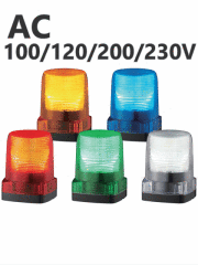 パトライトPATLITE LEDフラッシュ表示灯 LFH-M2-R Φ100 赤