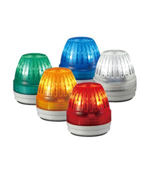 パトライト(PATLITE) 小型表示灯 NE-24 DC24V Ф57　（緑、青、白）