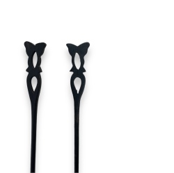 かんざし　水牛　バファローホーン　髪飾り　まとめ髪　アジアン　エスニック　アクセサリー　インド　和装　浴衣　着物　I206-7K