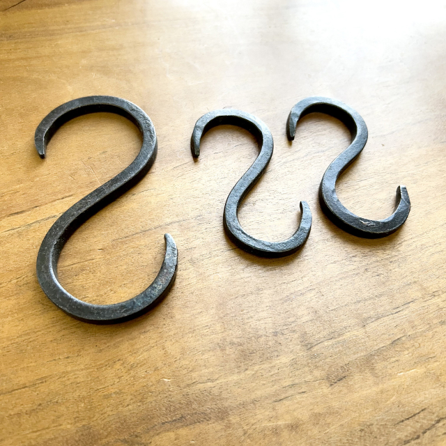 1点物☆アイアンレッグ☆吊り下げ棒☆Ｓ字フック☆セット 1点物☆アイアンレッグ☆吊り下げ棒☆S字フック☆セット