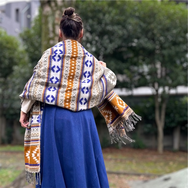 アクリルストール ブランケット ひざ掛け ソファーカバー ショール