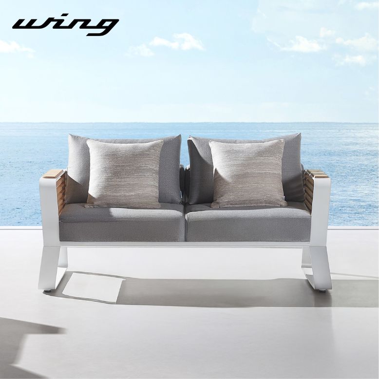 先行予約7月下旬入荷予定 HIGOLD Wing（ウイング）ダブルソファ 単品【大型宅配便Y・代金引換不可】