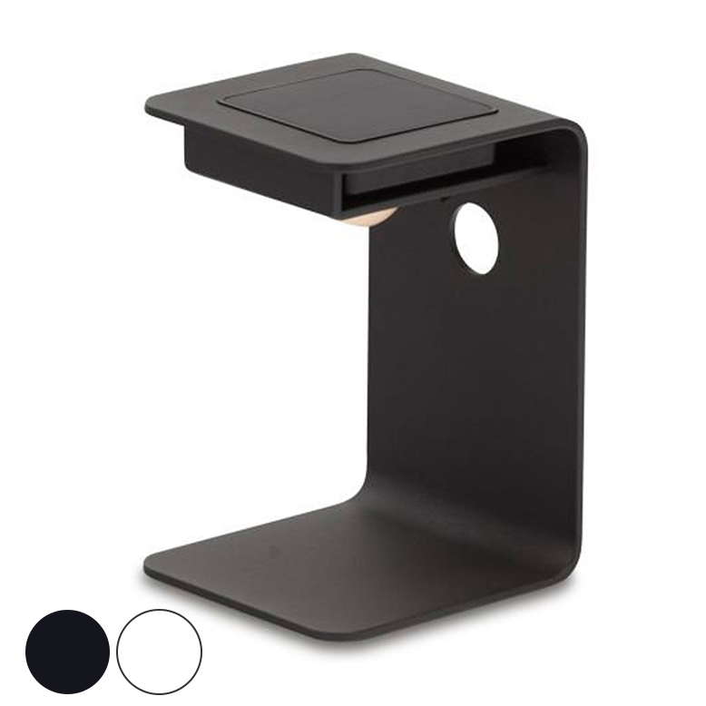 リヒトルーモテーブルブラックの白抜き画像