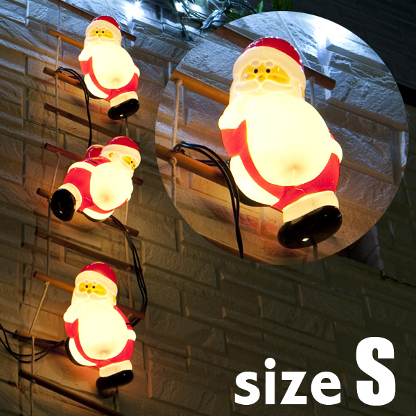 はしごサンタ　イルミネーション　クリスマス　led Amazon.co.jp: クリスマス イルミネーション サンタ はしご
