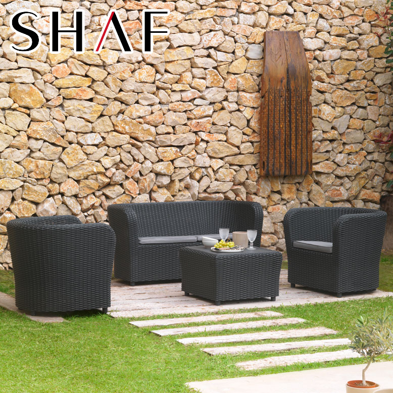 SHAF ノバ ダブルソファ4点セット (SHAF NOVA Double sofa 4 piece set)【大型宅配便】