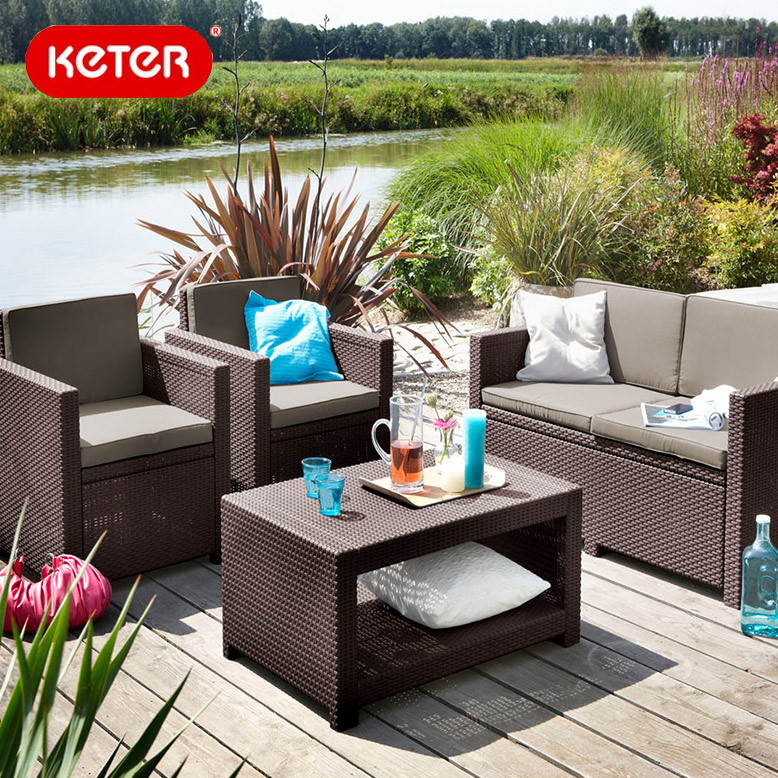 ケター モナコ4点セット　（Keter Monaco 4set）【メーカー直送/代金引換不可】